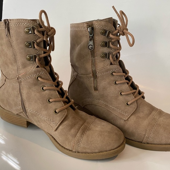 G by Guess Shoes - G by Guess combat boots size 8 1/2